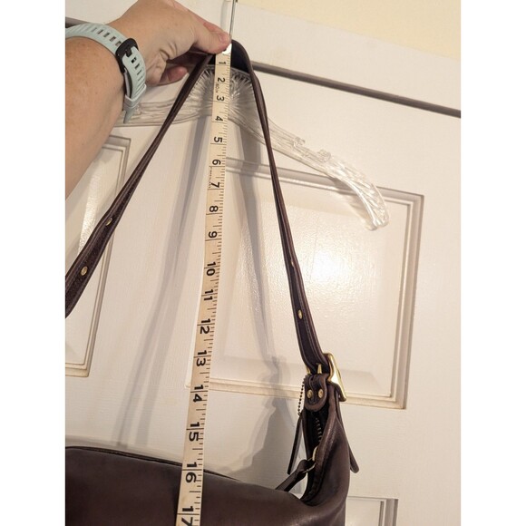 Coach Vintage XL Duffle Feed Sac 9085 in Mahogany Cowhide Leather - EUC - Picture 13 of 15